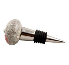 Mixed Circular Crackle Ceramic Wine Stopper