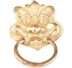 Brass Chinese Foo Dog Door Knocker