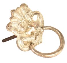 Brass Chinese Foo Dog Door Knocker