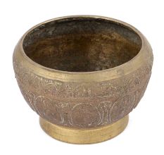 Bronze Chinese Flower Pot