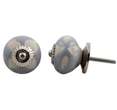 Grey Etched Ceramic Knob-13