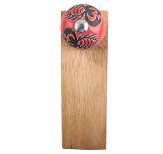 Red Scorpion Ceramic Wooden Door Stopper