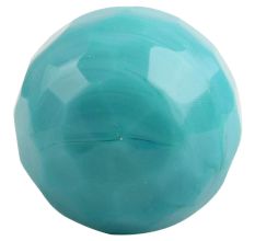 Round Sea Blue Glass Cabinet Knob 