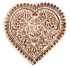 Set of 1 Piece New Wooden Printing Blocks
