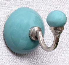 Solid Sea Green Wall Hook