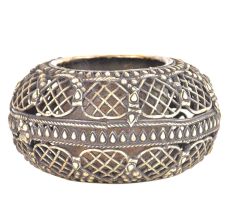 Bronze Circular Jali Design Ashtray