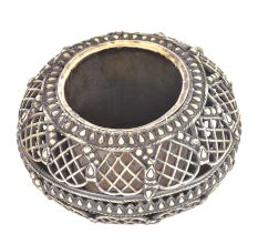 Bronze Circular Jali Design Ashtray
