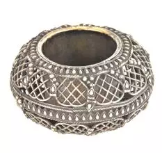 Bronze Circular Jali Design Ashtray