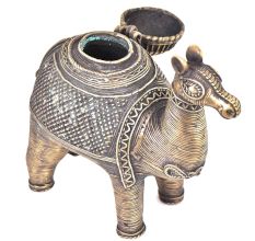 Bronze Camel Storage Box With A Lid