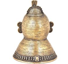 Bronze Tribal Queen Head Statue