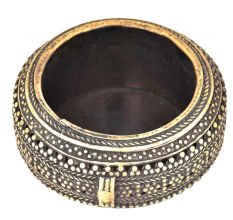 Bronze Circular Bronze Ashtray