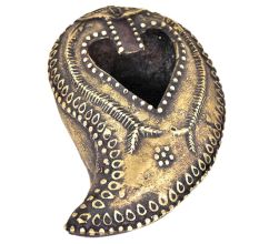 Bronze Mango Shaped Ashtray