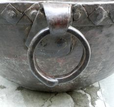 Copper Kadai (2)-41 X 15 Inches