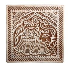 Set of 1 Piece New Wooden Printing Block