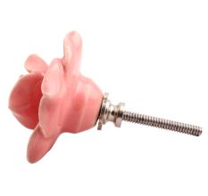 Pink Rose Ceramic Cabinet Knob Online