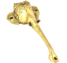Brass Ganesha Door Handle