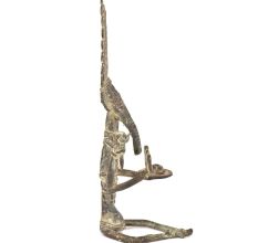 Bronze Tribal Ganesha Sitting