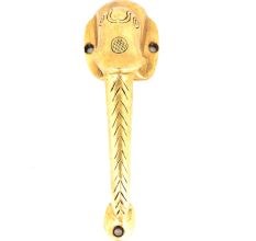 Brass Elephant Door Handle