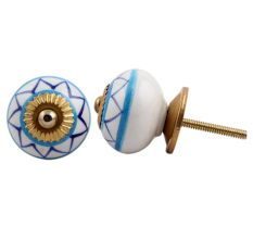 Border Ceramic Knob