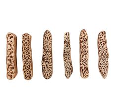 Set of 6 Piece New Mix Wooden Printing Block