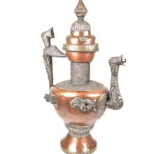 Traditional Copper And Brass Surai With Engraved Design