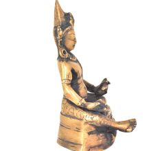 Old Tibetan Buddhism Buddhist Temple Bronze  Buddha Statue