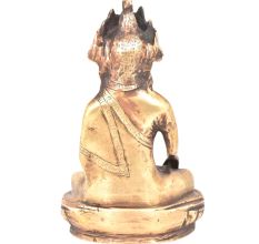 Brass Compassion and Fearlessness Buddha Statue