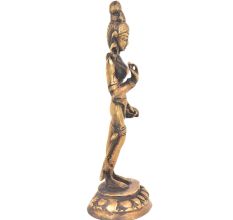 Brass Bodhisattva Tara Deity Statue