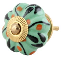 Black Drop Melon Knob