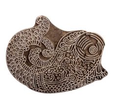 Set of 1 Piece New Wooden Printing Block