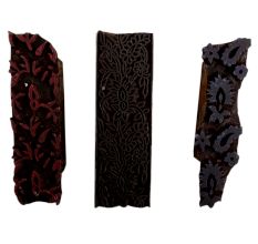Set of 3 Piece New Wooden Printing Block