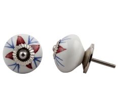 Deep Maroon Lily Knob