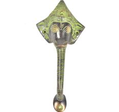 Brass Ganesha Door Handle