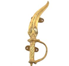 Brass Dagger Door Handle