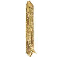 Brass Fish Handle With Fine Detailings
