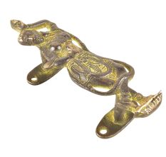 Brass Dancing Lady Door Handle