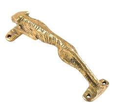 Brass Jaquar Door Cupboard Handle Puller