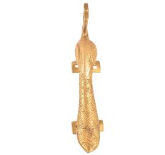 Golden Brass Peacock Door Handle