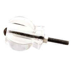 Clear Hexagon Cut Glass Dresser Knob Online