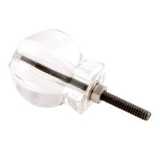 Clear Hexagon Cut Glass Dresser Knob Online