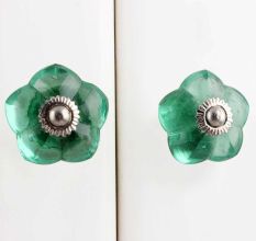 Light Blue Melon Knobs