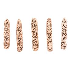Set of 5 Piece New Mix Wooden Printing Block