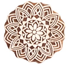 Set of 1 Piece New Wooden Printing Block