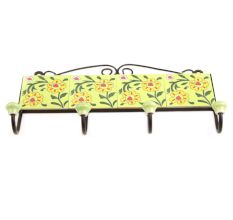 Lime Green Yellow Sunflower Tiles Hooks 