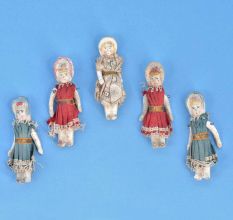 Old Porcelain Dolls Figurines