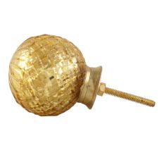 Golden Dome Mercury Glass Knob Online