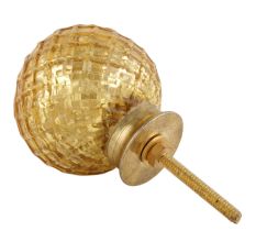 Golden Dome Mercury Glass Knob Online