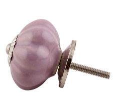 Lavender Ceramic Melon Dresser Knob online