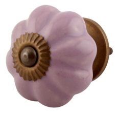 Lavender Ceramic Melon Dresser Knob online