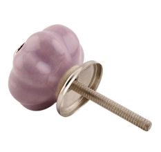Lavender Medium Ceramic Melon Dresser Knob online